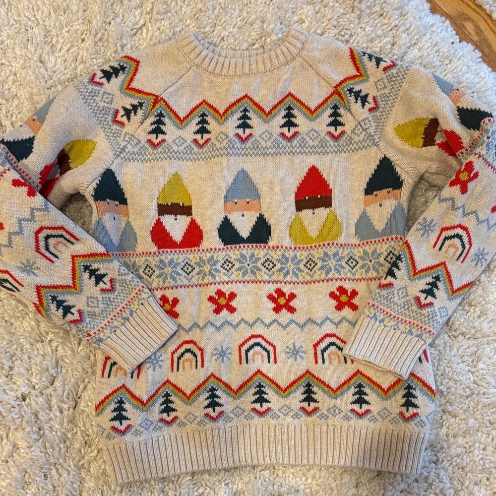 Hanna Andersson Kids' Gnome Sweater - Multicolor